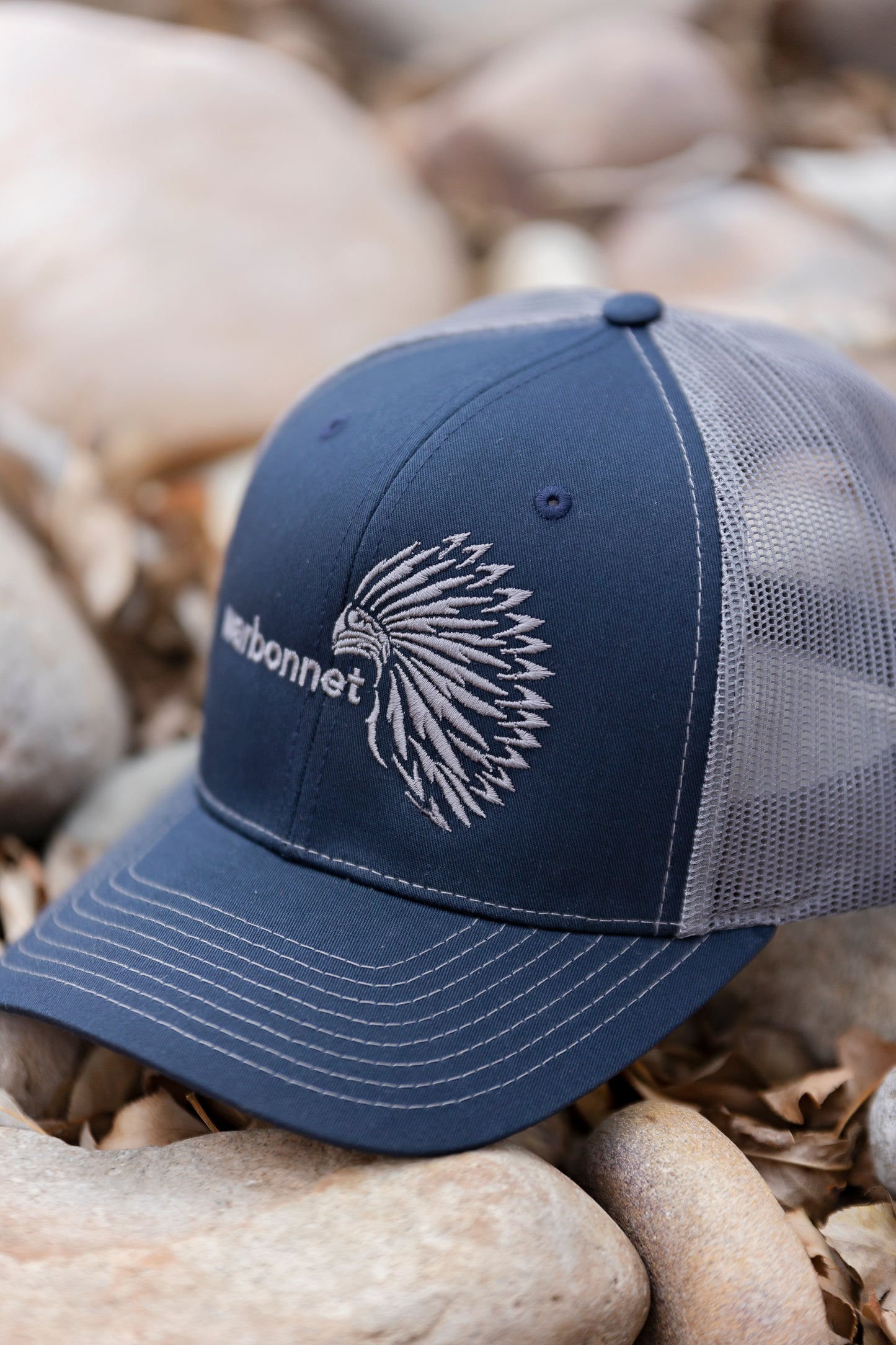 warbonnet trucker hat - Navy / Charcoal